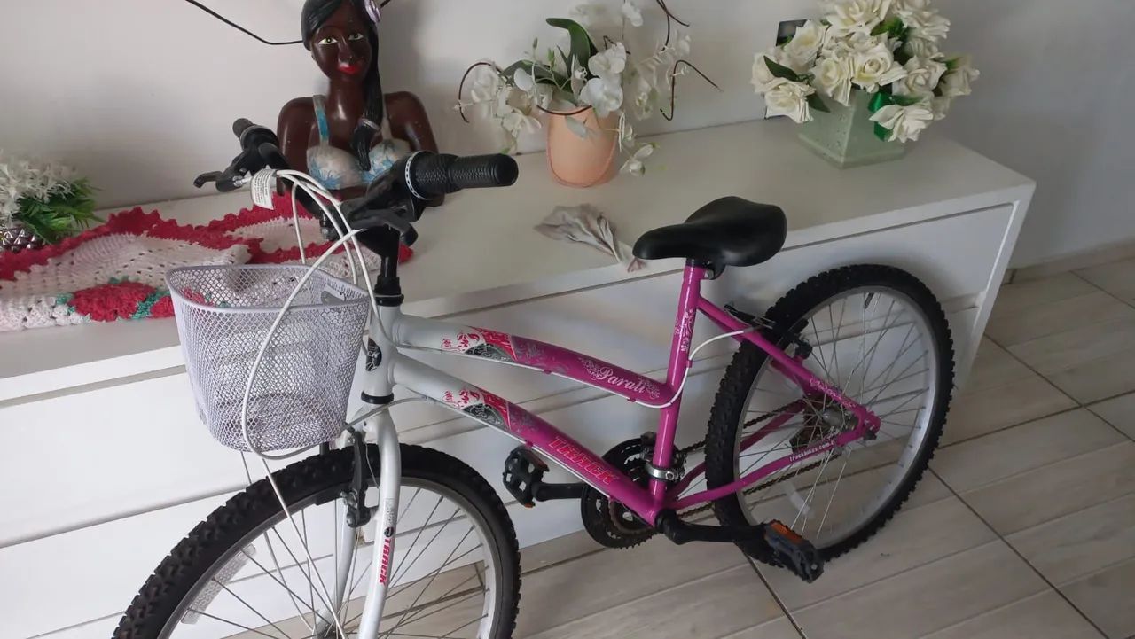 Vendo Bicicleta Rosa  - Foto 2