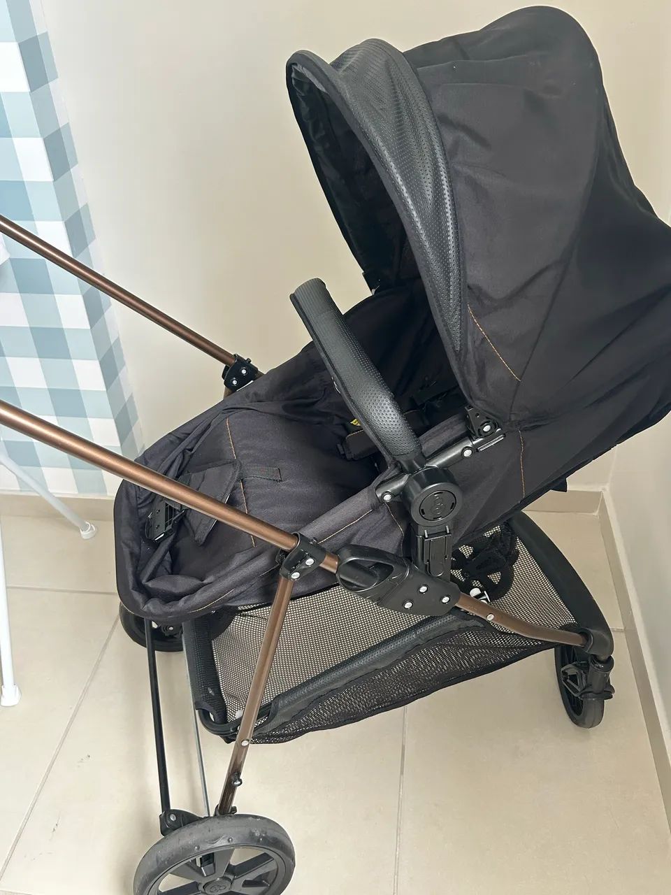 Carrinho de bebê + Bebê Conforto Isofix - Galzerano