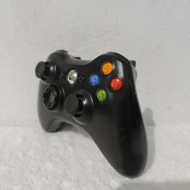 Controle de Xbox 360 Original Preto Usado - Foto 2