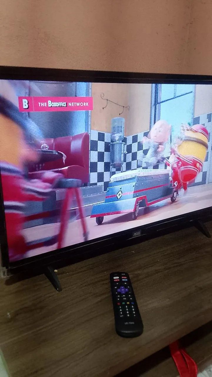 Tv AOC 32 polegadas smart nova e completa  - Foto 3