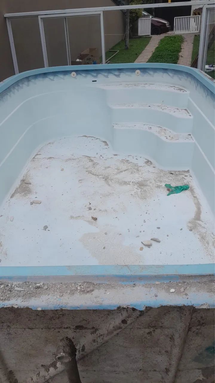 Piscina de fibra completa - Foto 5