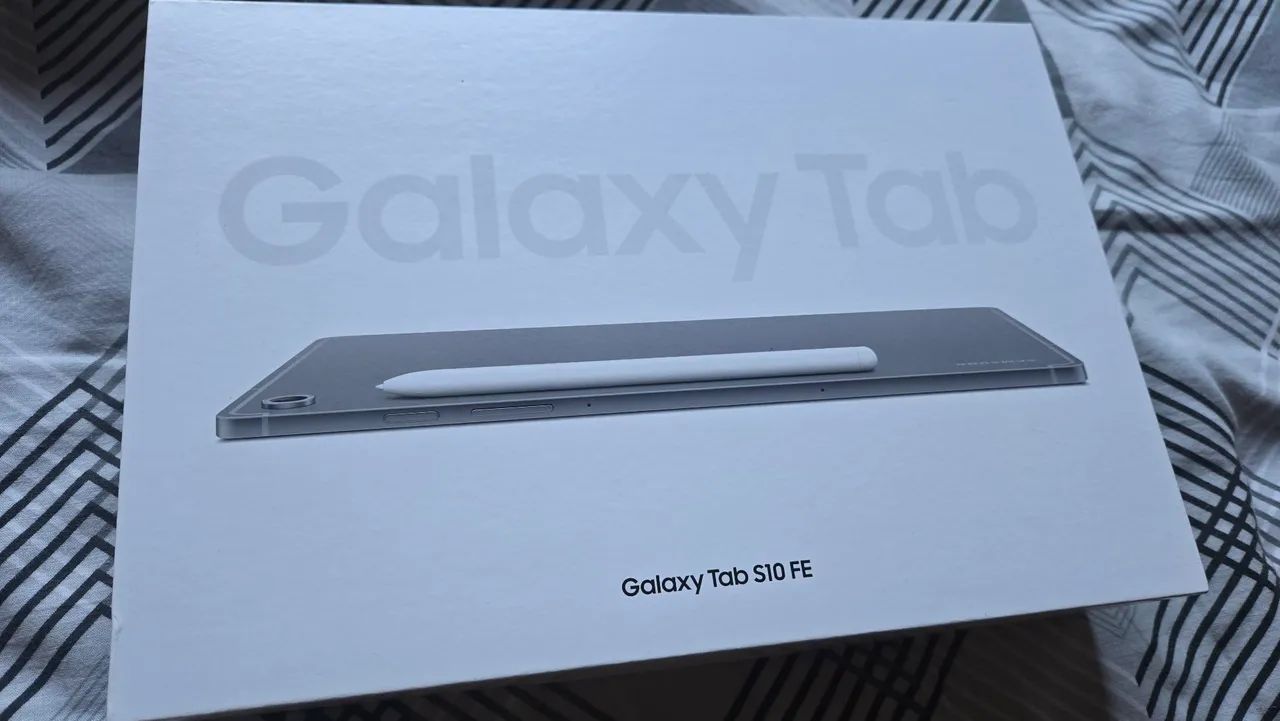 Galaxy Tab S10 FE com Capa, S-Pen, Teclado, Caixa e Nota Fiscal - Foto 3