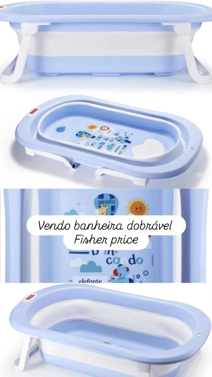 Banheira dobrável 