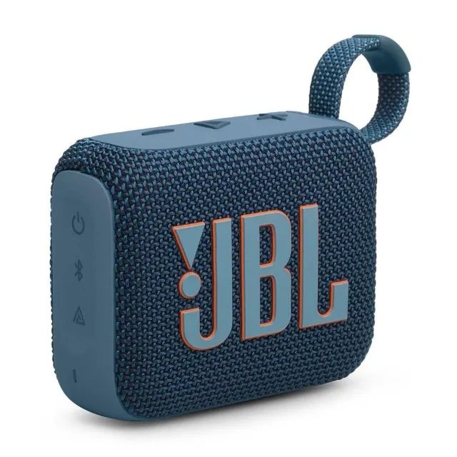JBL GO 4 Preto Azul e Branca - Foto 4