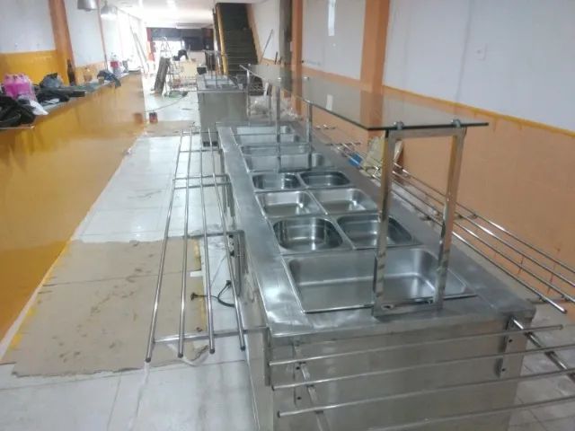 Buffet Refrigerado, Aquecido e Banho Maria