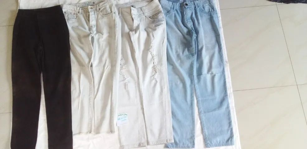 Calças Jeans Femininas. 