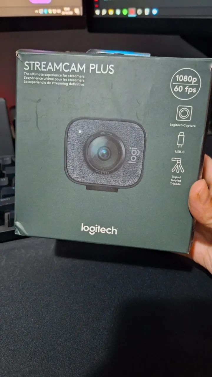 Webcam Logitech StreamCam Full HD (PRODUTO NOVO) - Foto 3