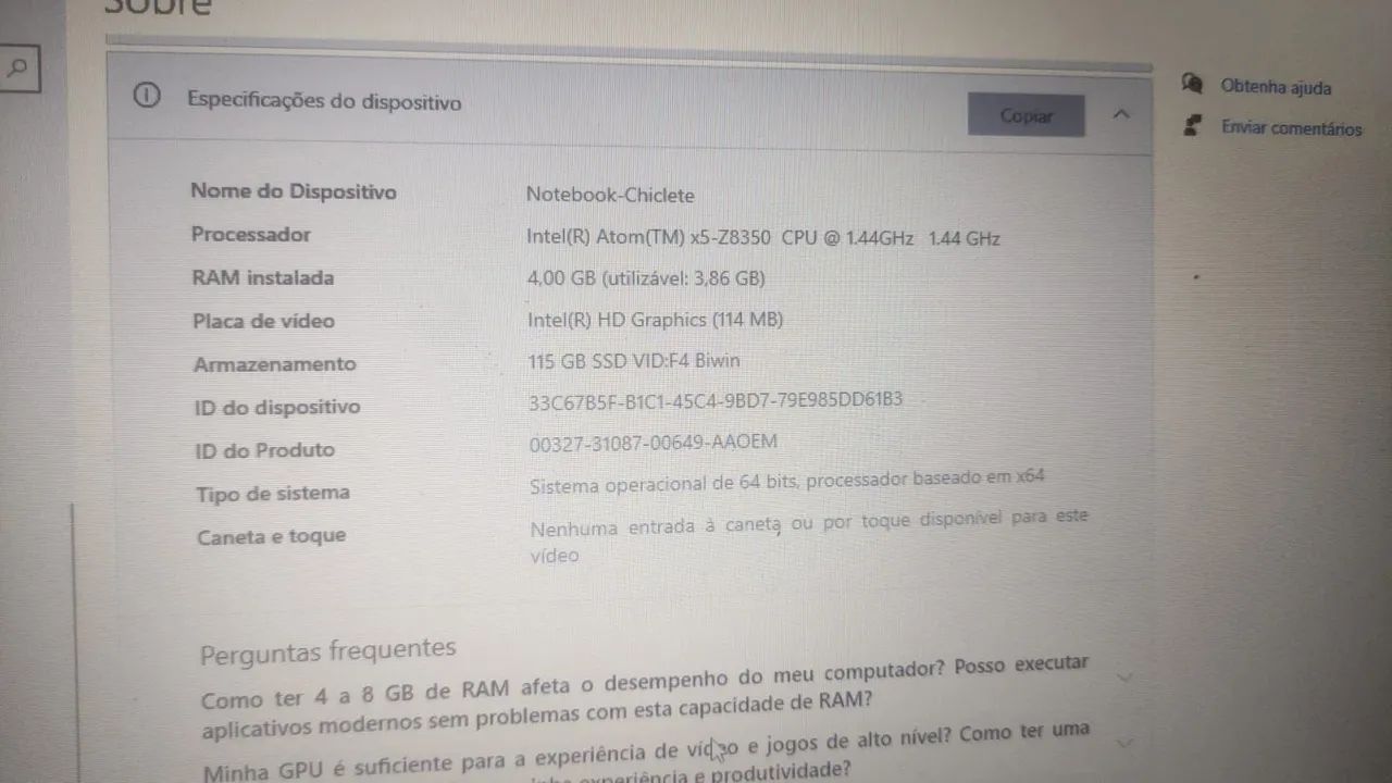Notebook leve, prático e rapido - Foto 4