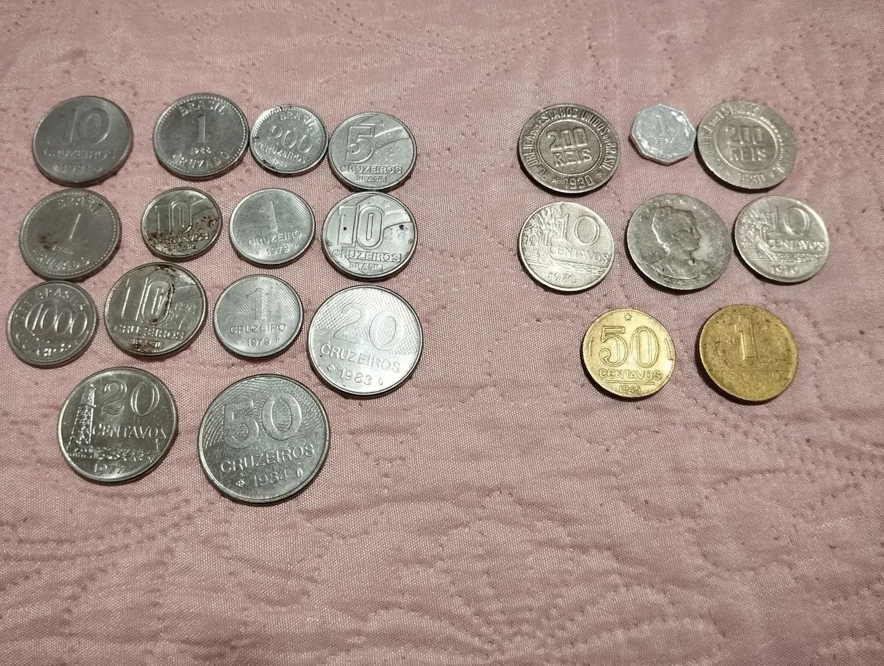 Moedas antigas 