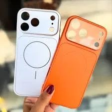 Capa de celular iphone ag glass design 13/14/15/16/17/ ip/pro/max - Foto 2