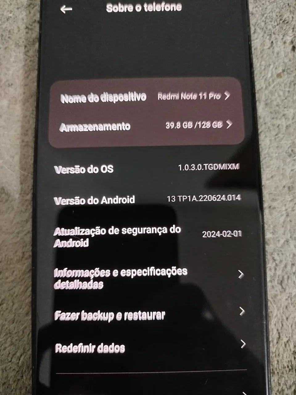 Celular Xiaomi note 11 PRO ótimo estado! - Foto 3