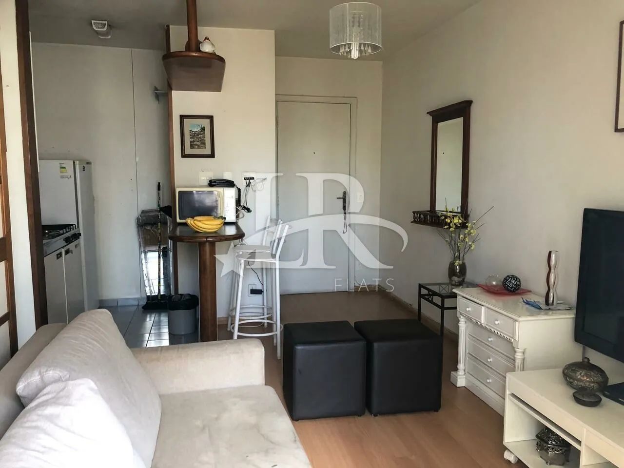 LR Flats Apartamento e Studio - Flat mobiliado de 35m² para alugar em Moema, confira!