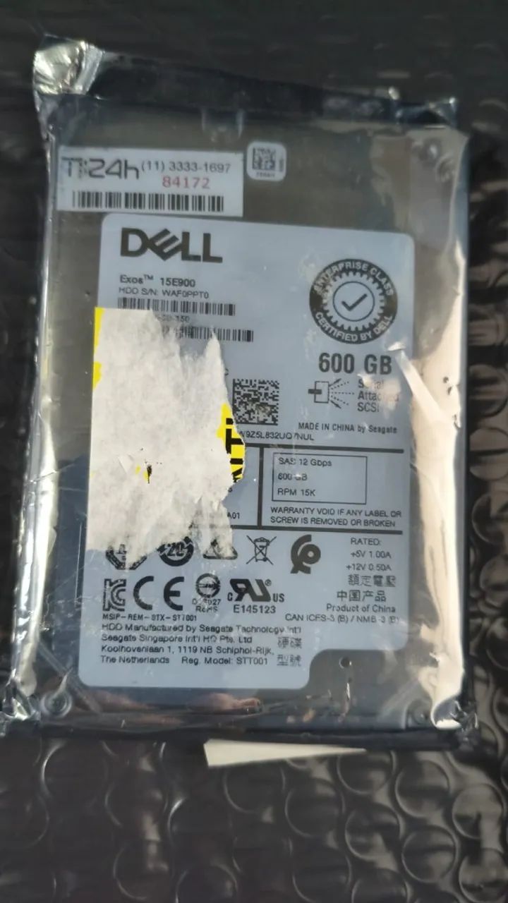 HD Dell / Seagate Exos 15E900 600GB
