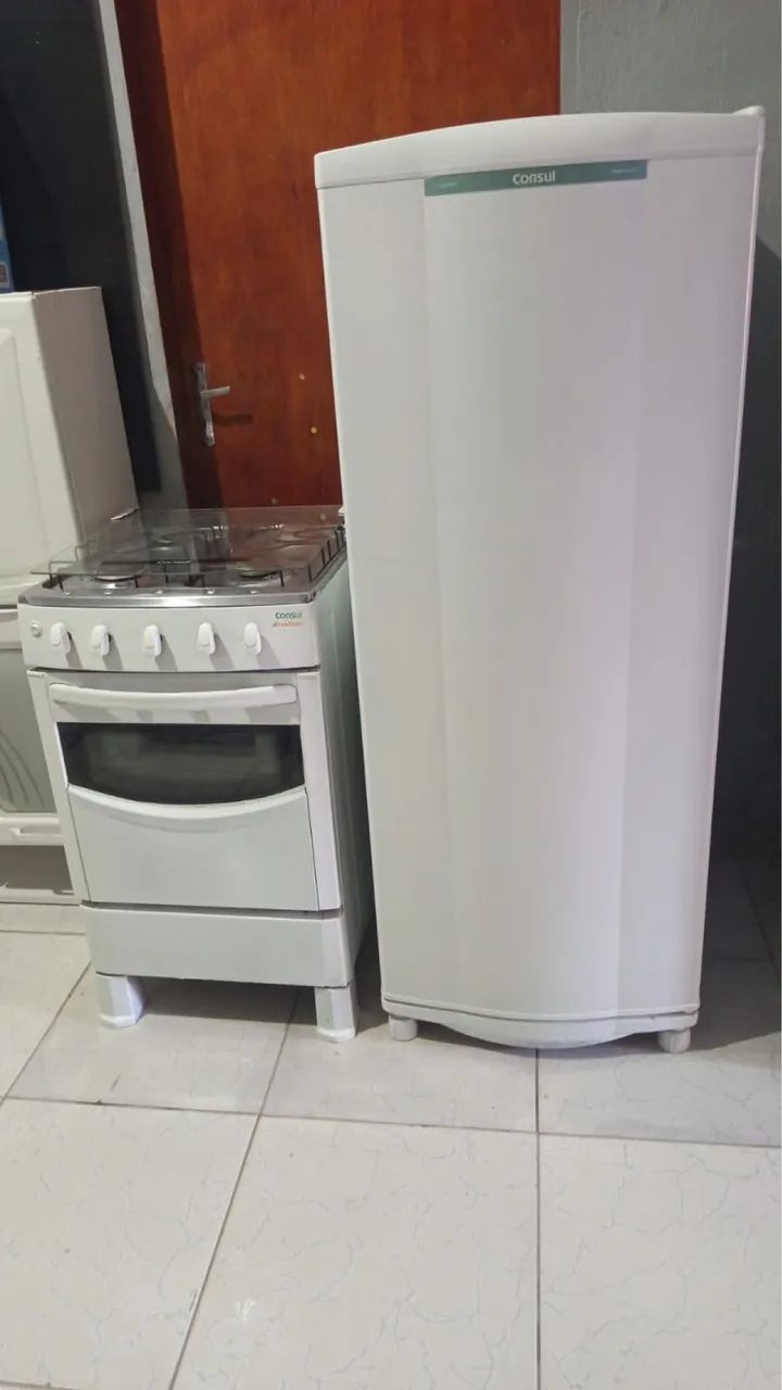 Geladeira + Fogão revisados, em perfeito funcionamento,. Valor a partir de 750,00 - Foto 3
