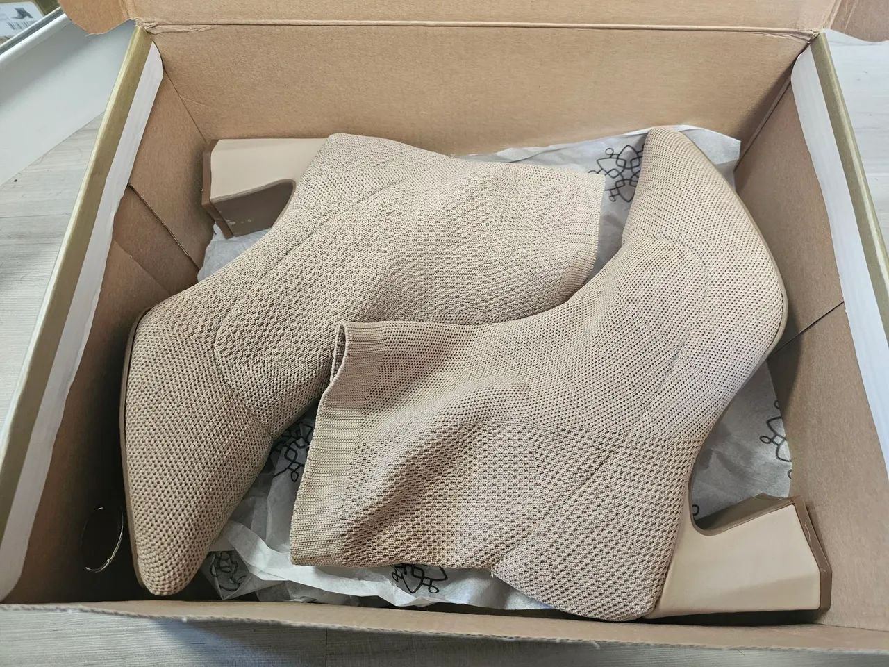 Bota Meia Nude
