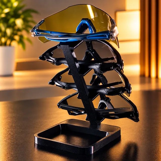 Suporte para 4 óculos feito em impressão 3D - Foto 5