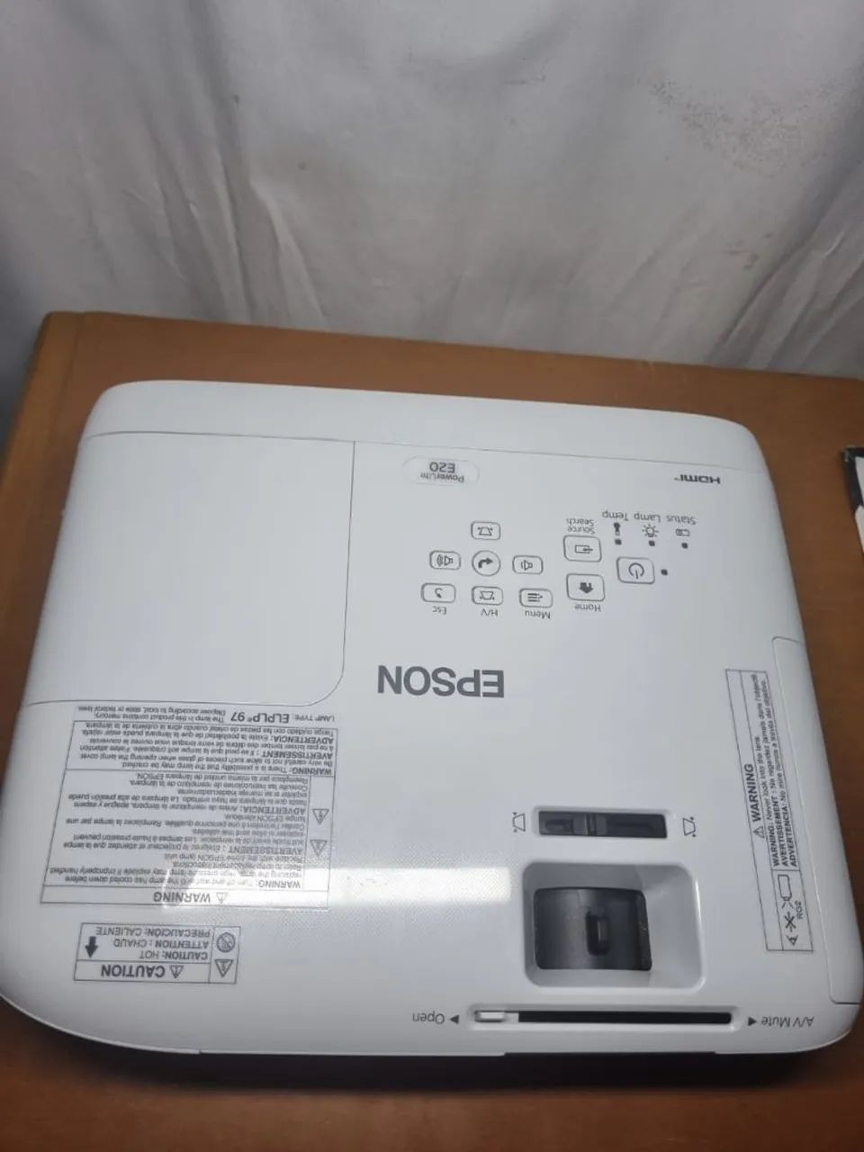 PROJETOR EPSON E20 LEIA O ANÚNCIO  - Foto 2
