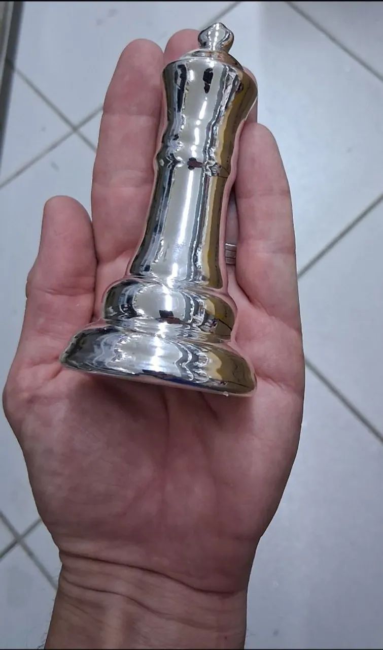 Peças de xadrez de porcelana  - Foto 4