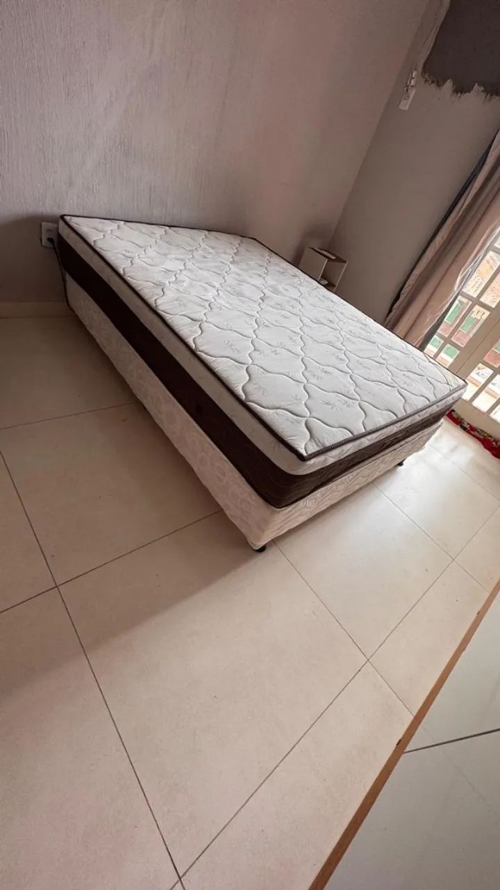 Cama Box Ortobom de Casal 