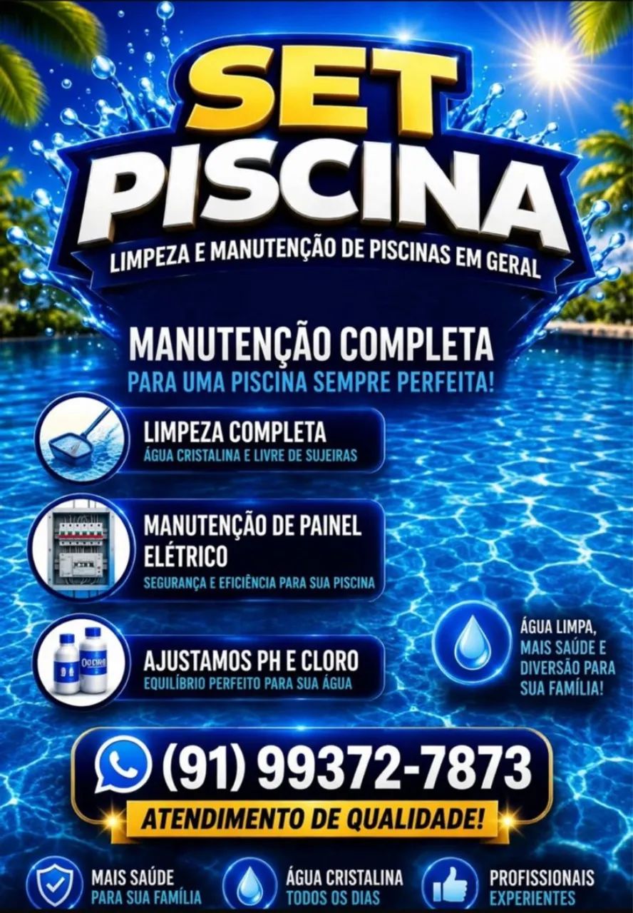 Piscina manutenção e limpeza  - Foto 2