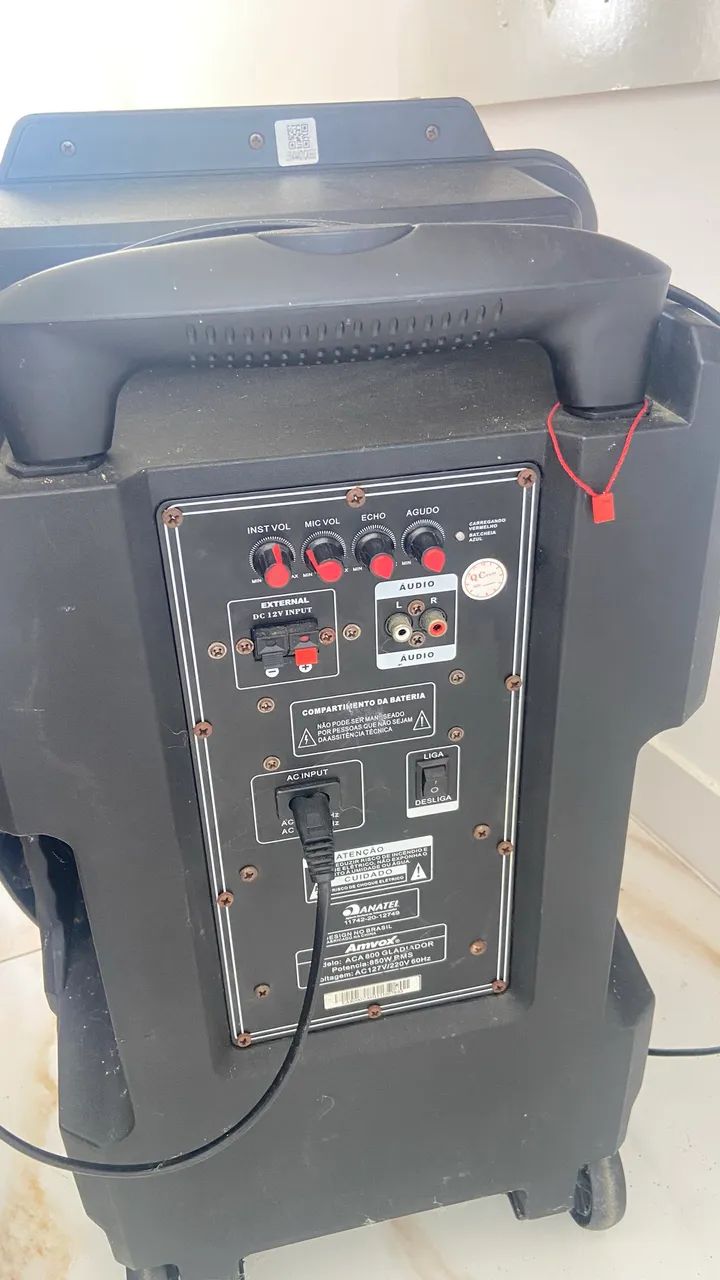 Vendo caixa amvox 850w rms  - Foto 3