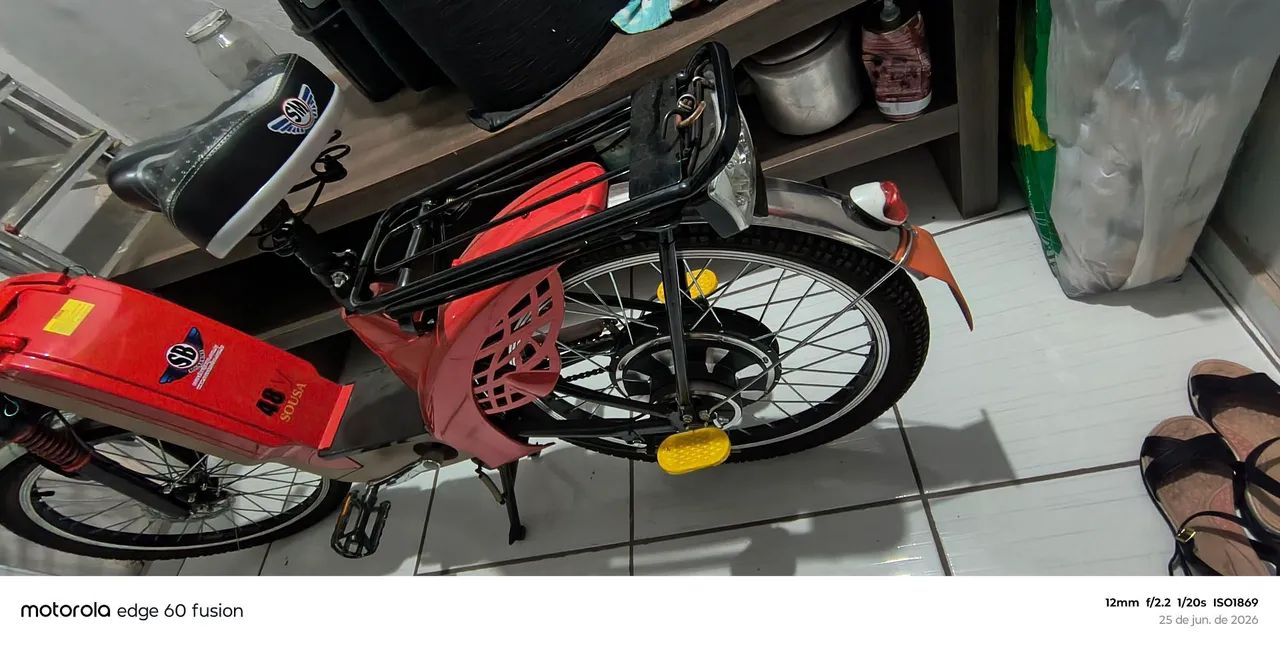 Bicicleta elétrica nova  - Foto 5