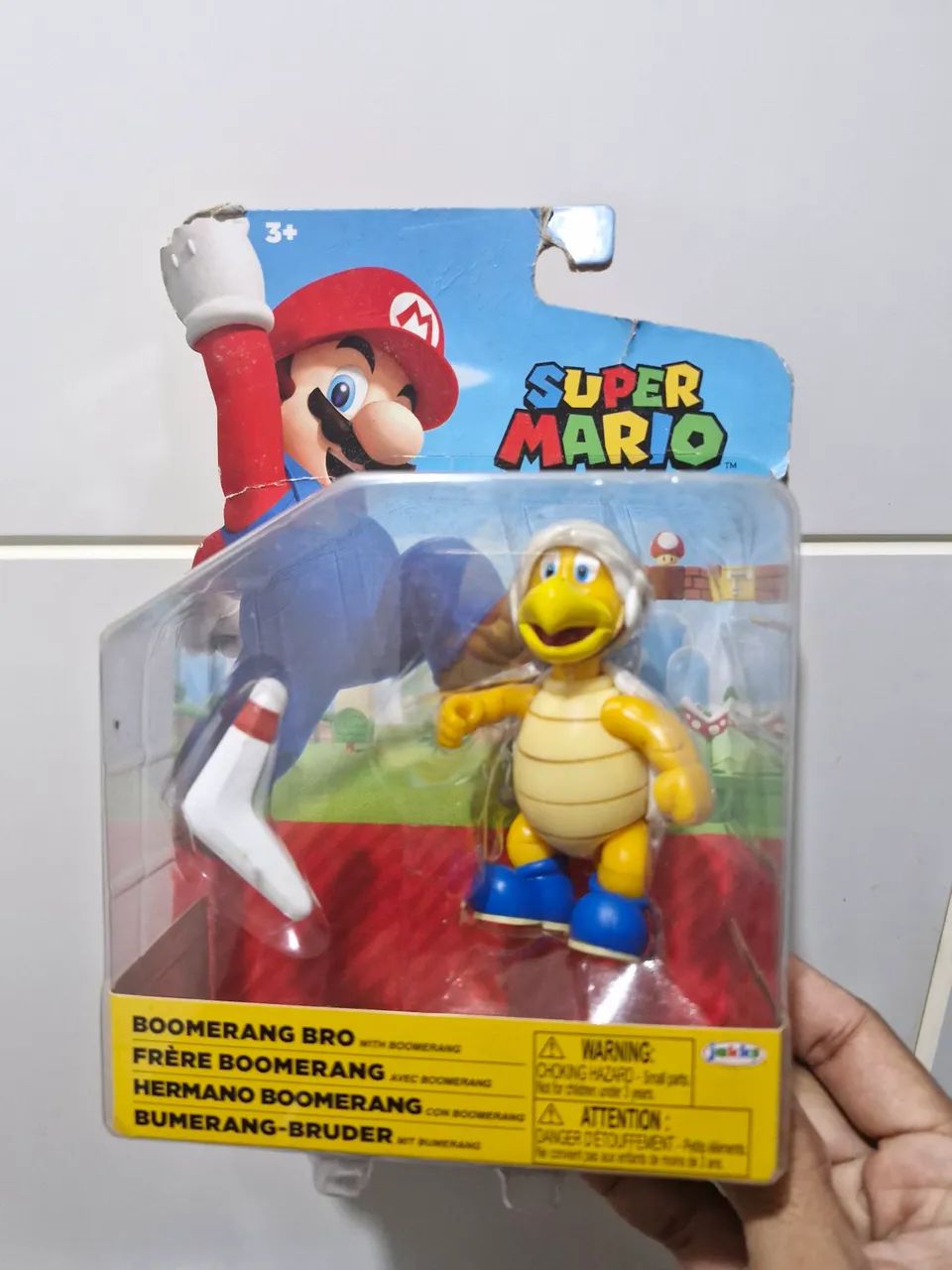 Boneco Bommerang Bro Super Mario Jakks Lacrado