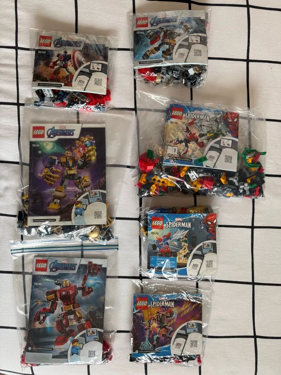 Conjuntos Lego Marvel Variados