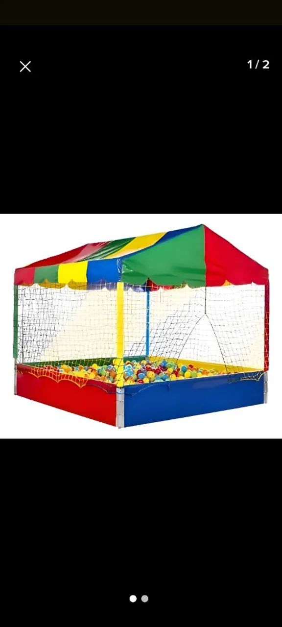 Piscina de bolinha  nova 2 x 2 mts