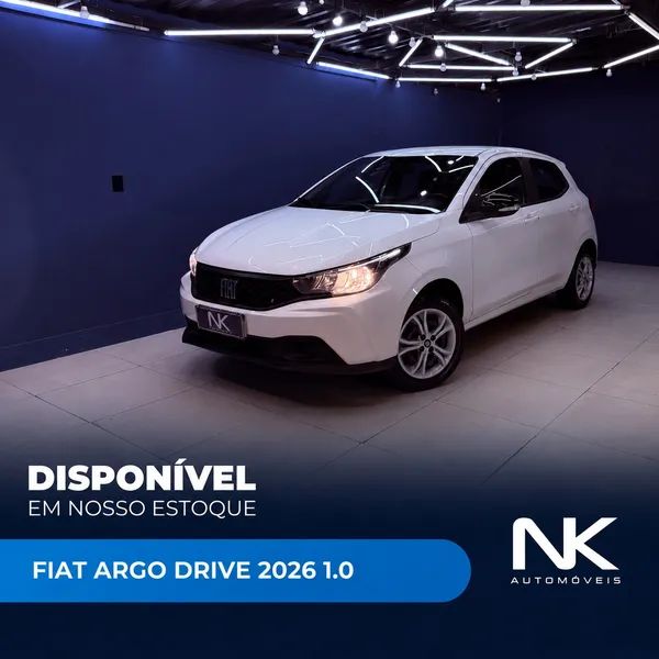 Fiat Argo Drive 1.0 6V Flex 2026