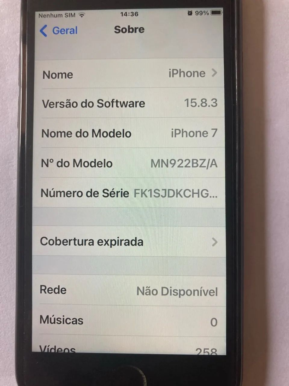Iphone 7 128Gb com procedência R$ 690,00 - Foto 4