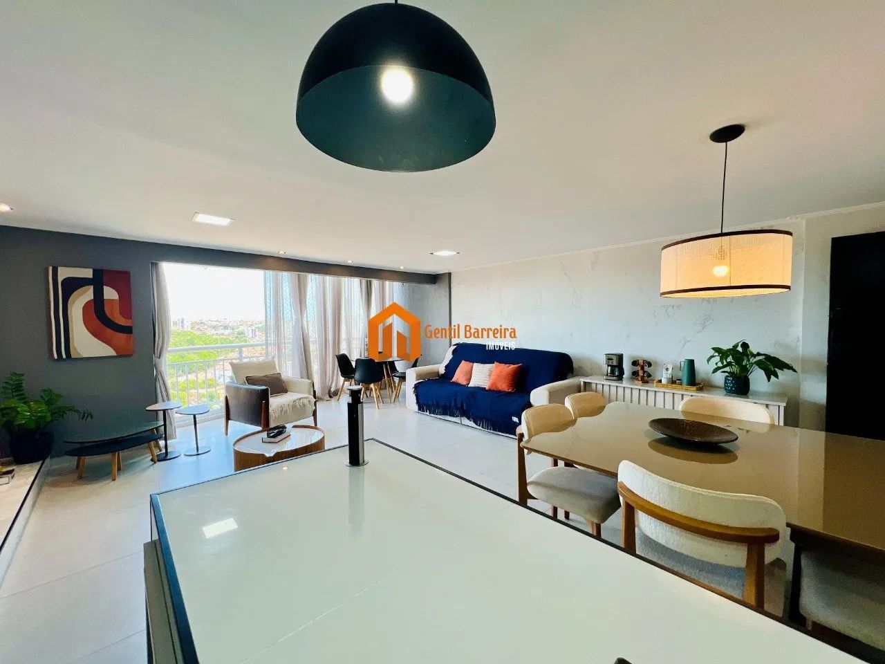 Impressionante apartamento totalmente reformado: integração, sofisticação e um verdadeiro  - Foto 4