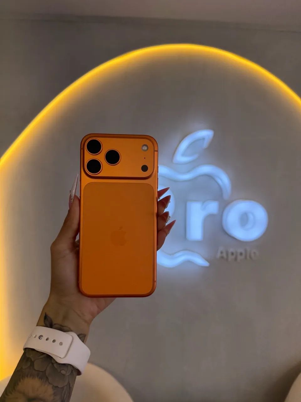 iPhone 17 Pro Max Laranja Garantia Apple - Foto 2