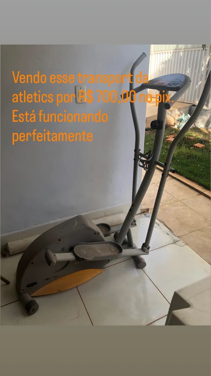 Elíptico atletics .Funcionando perfeitamente R$ 700,00 - Foto 3