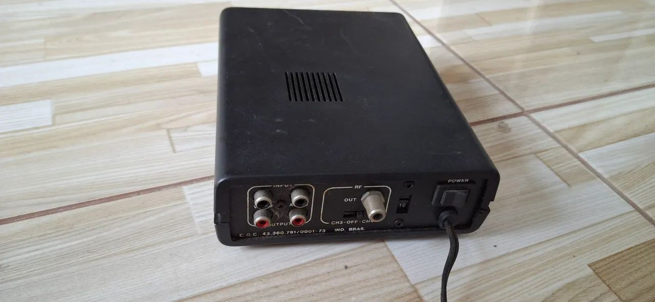 Tecnovideo Br6100 P/ Vídeo Cassete Conversor Ntsc/pal-m Av - Foto 2