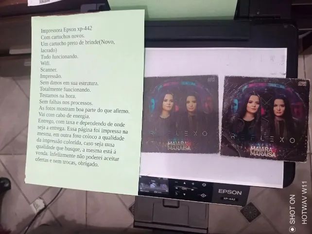 Impressora Epson XP-442 totalmente funcionando!!