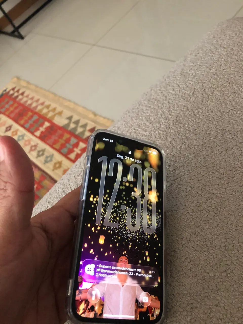 iPhone 14 bateria 99% blindado 128gb - Foto 2