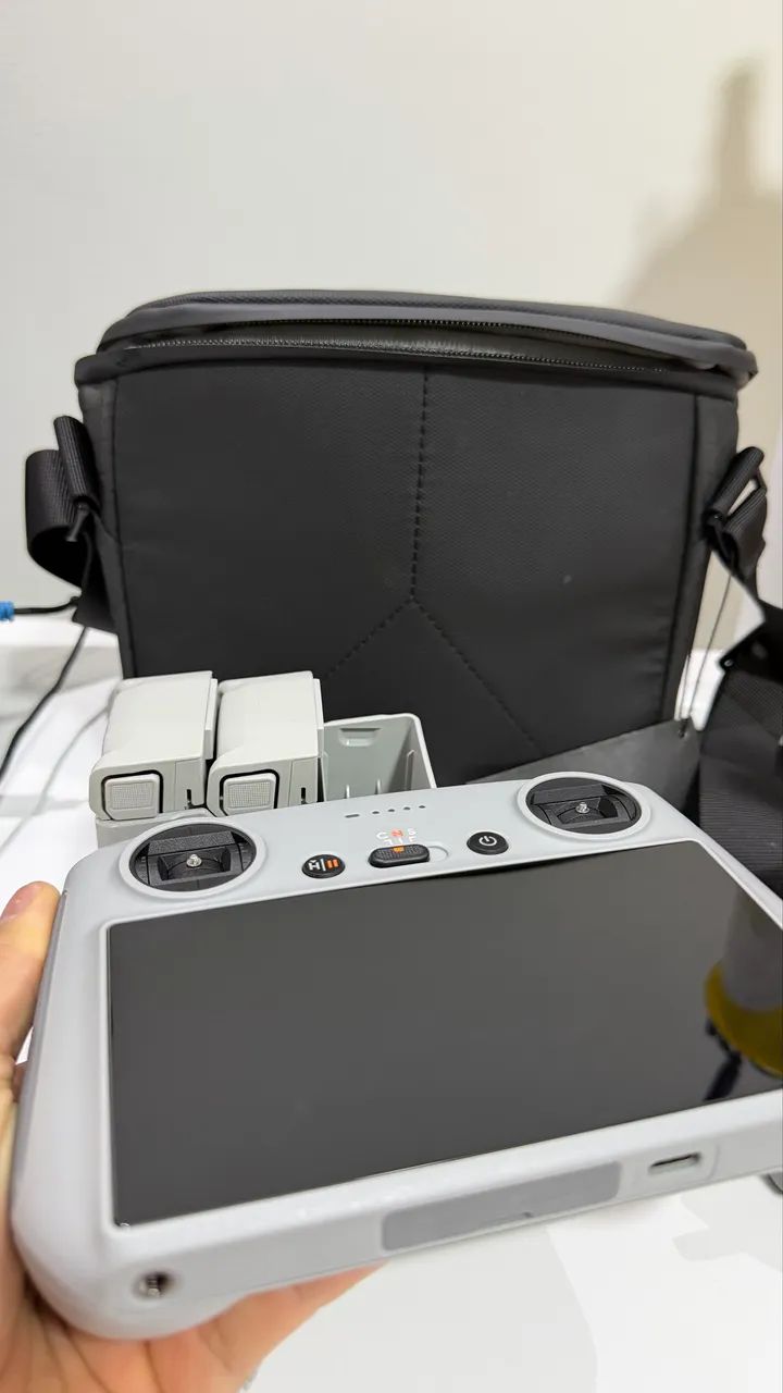 Drone Dji mini 3 combo 3 bateria radio tela - Foto 6