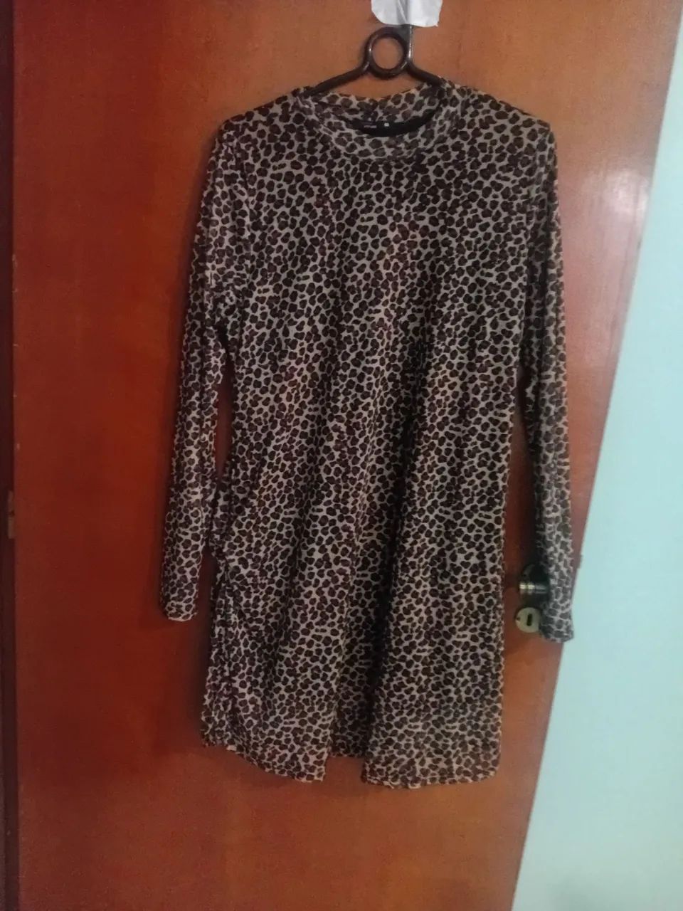 Vestido perfeito de oncinha sem uso - Foto 5