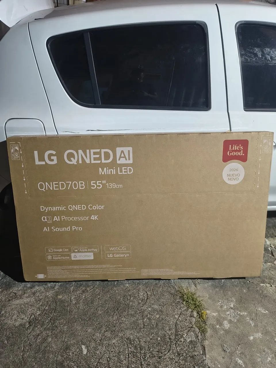 Smart TV LG QNED 55 Polegadas | Lacrada | Nota Fiscal | 1 ano de Garantia - Foto 3