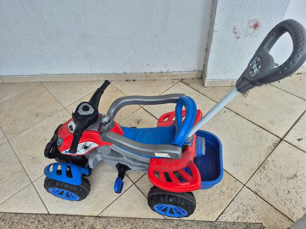 Quadriciclo spider, 2 em 1. Pedal e empurra - Foto 3