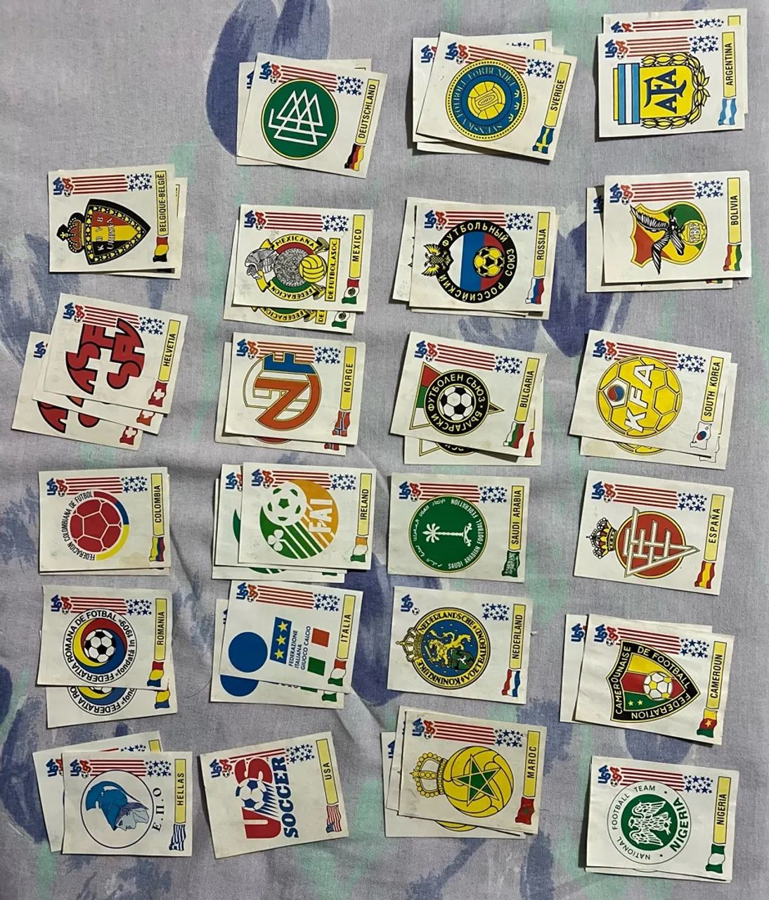 Escudos copa 1994