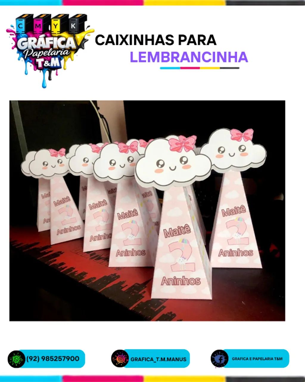 caixinhas personalizadas para lembrancinhas - Foto 2