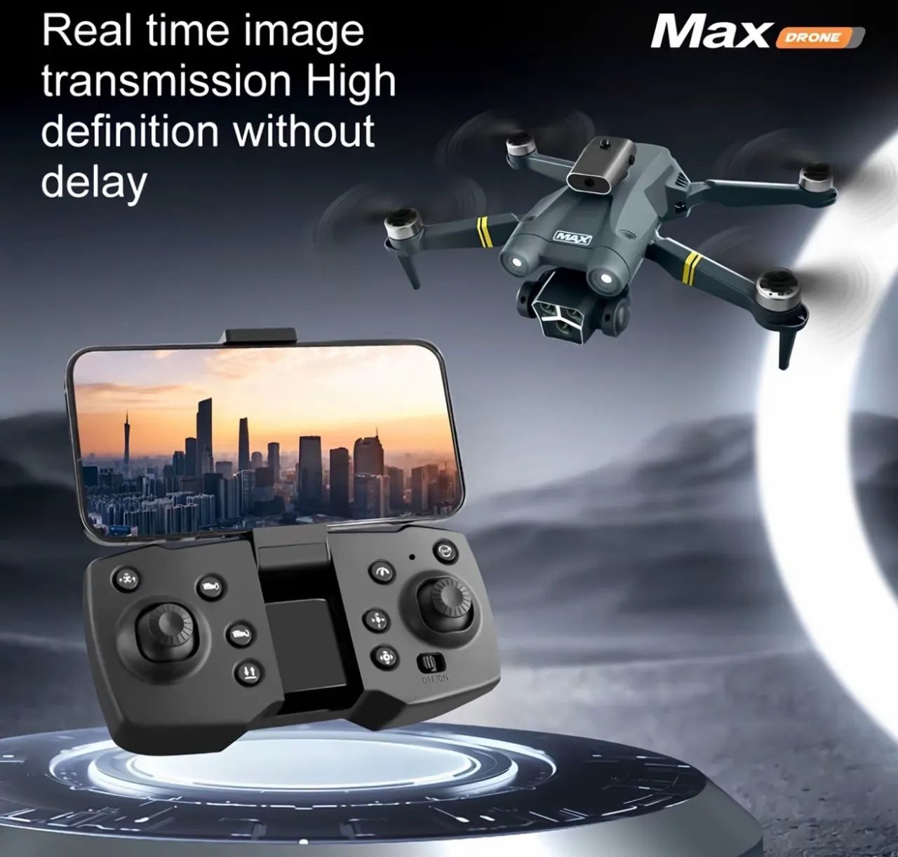 Drone M3 - 360° - controle com tela  - Foto 4