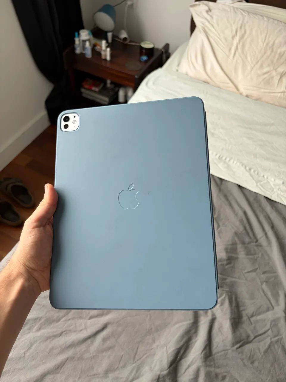 iPad Pro m4 13 polegadas 512gb + Apple Pencil Pro + Fólio original + Suporte KUXIU x33 - Foto 4