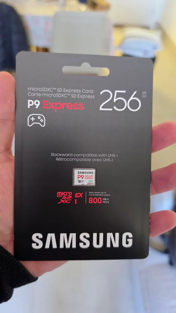 Cartão MicroSd Express Nintendo switch 2