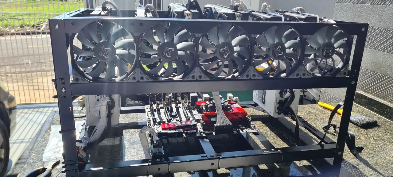 RiG de Mineração 12 placas - Foto 3