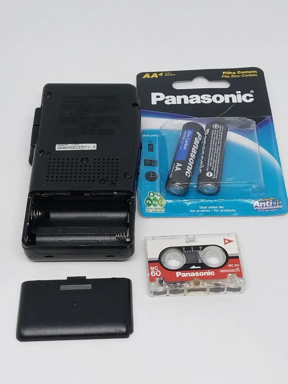 Mini Gravador De Voz Microcassete Panasonic Rn-202 - Raridade Funcionando Perfeitamente - Foto 4