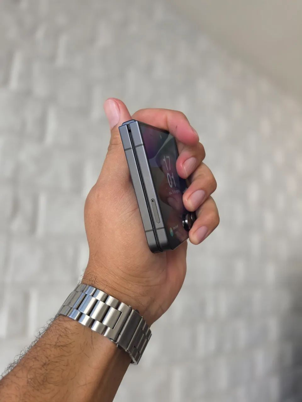 Galaxy Z Flip7 - Semi Novo - NEGOCIÁVEL.  - Foto 4