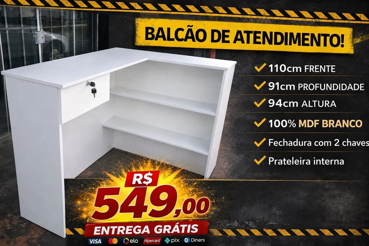 Balcão msf - Foto 2